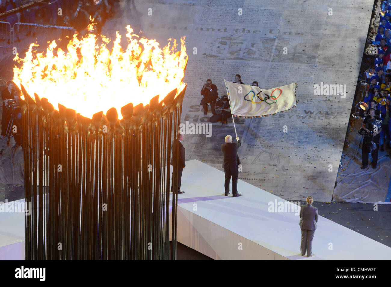 The closing ceremony of the London 2012 Olympic Games on 12 August 2012 ...