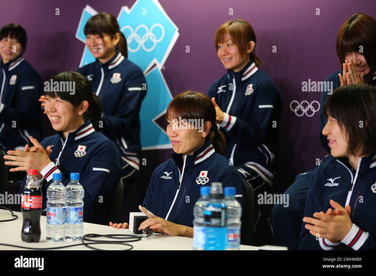 Yoshie Takeshita (JPN), AUGUST 12, 2012 Volleyball Press Conference