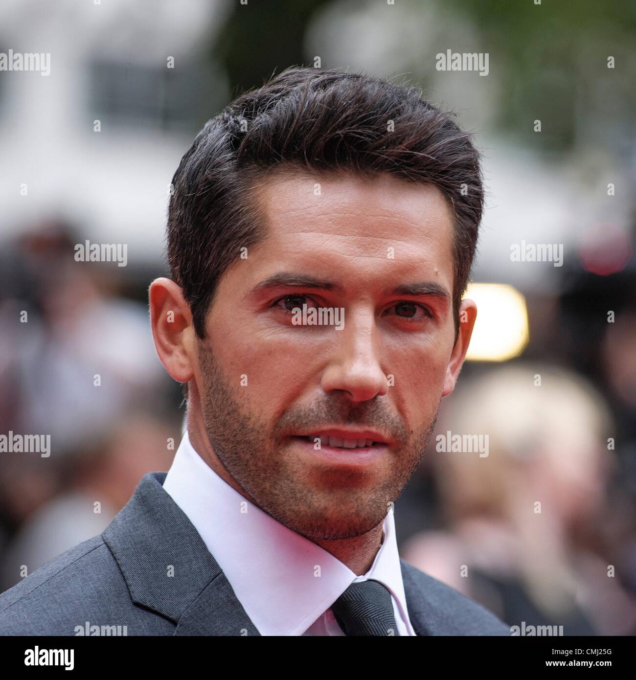 13th Aug 2012. Scott Adkins attends UK Premiere of the film Expendables 2 on 13/08/2012 at The Empire Leicester Square, London. Persons pictured: Scott Adkins . Picture by Julie Edward Credit:  JEP Celebrity Photos / Alamy Live News Stock Photo