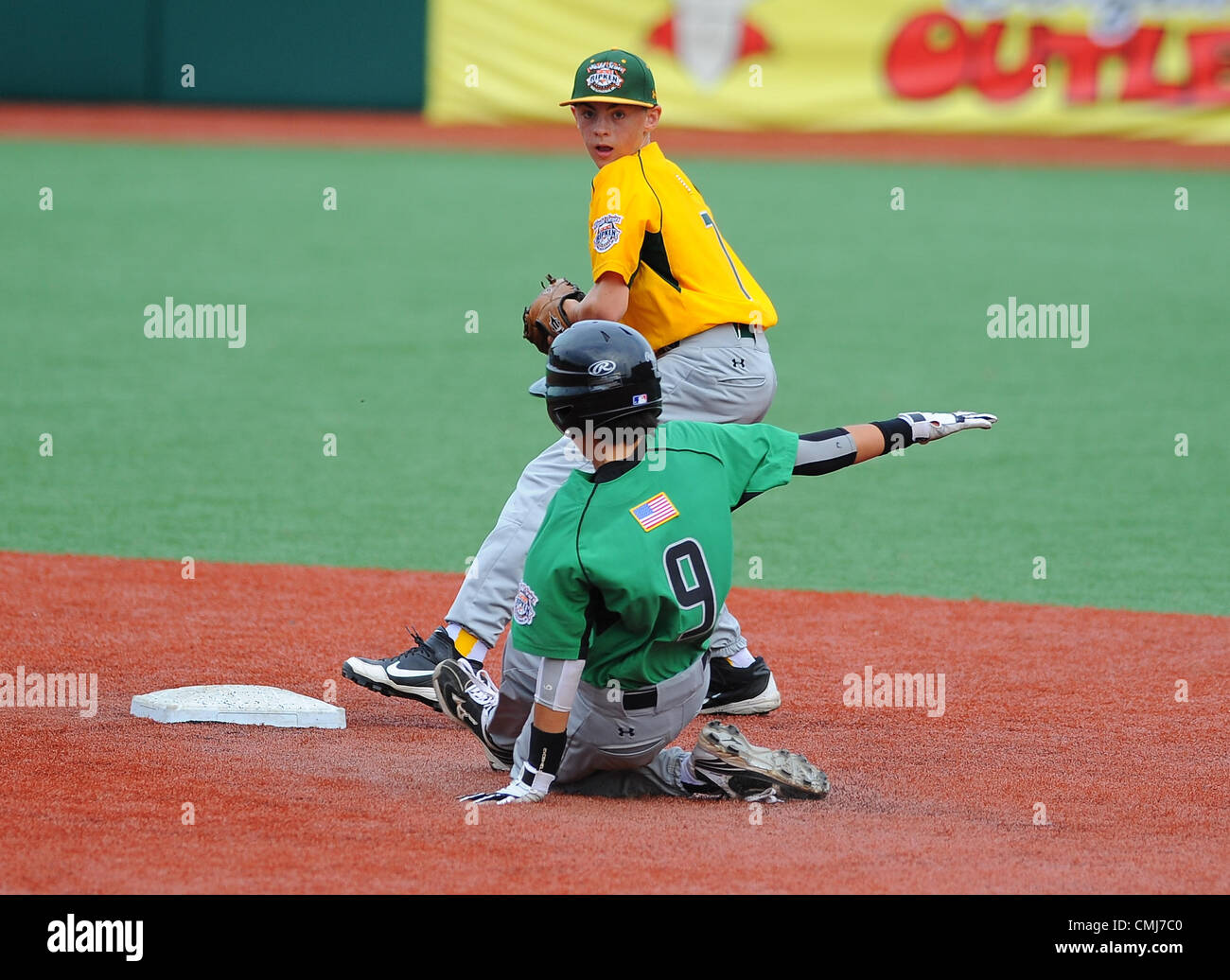 Aug. 14, 2012 - Aberdeen, Maryland, U.S. - Scenes from the game between ...