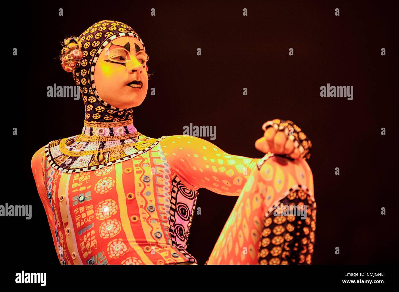 Aug. 15, 2012 U.S. Cirque du Soleil performs TOTEM under the Big