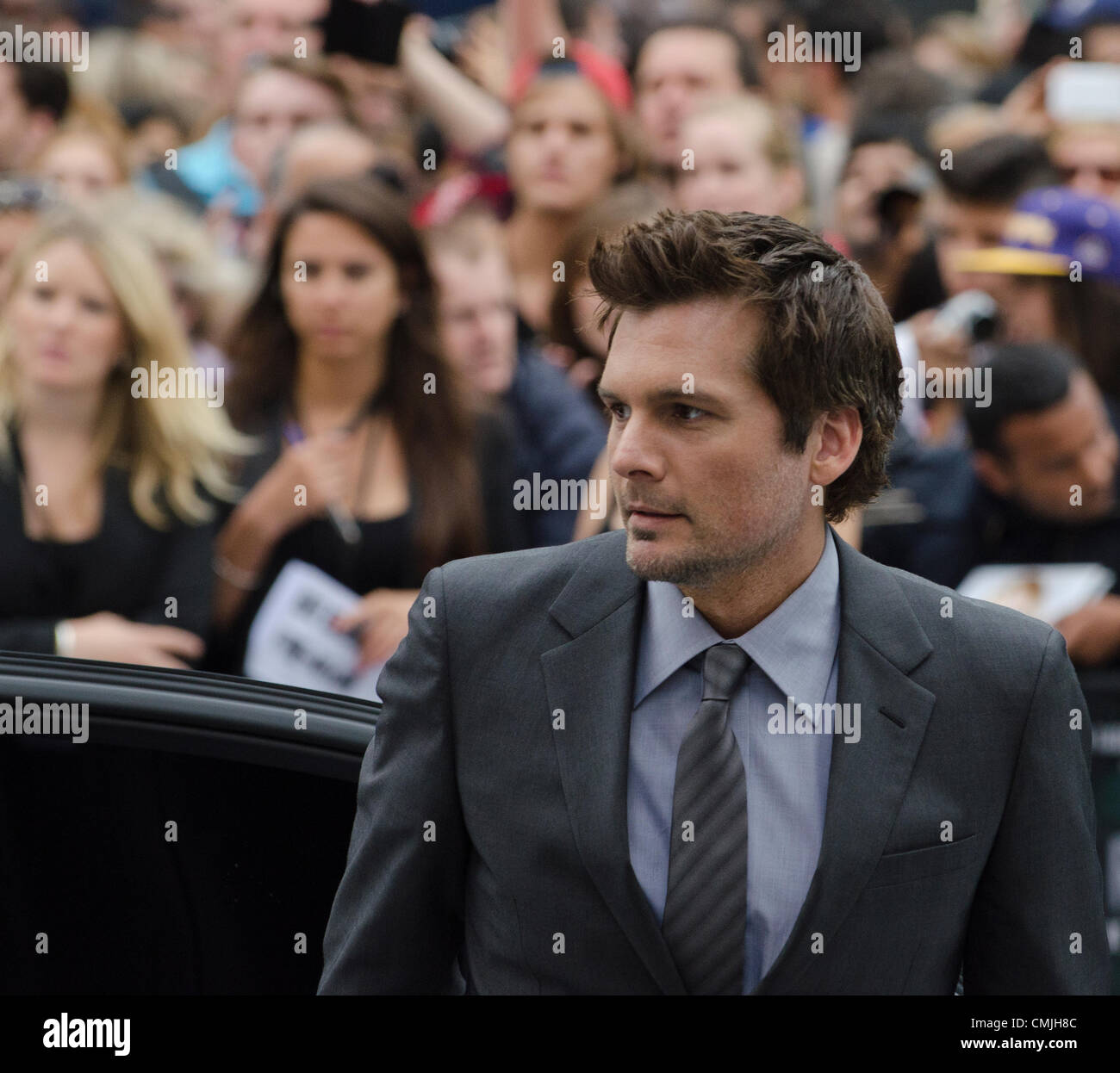 16th Aug 2012. Len Wiseman Director of Total Recall at Premiere Leicester Square on Thursday 16th August 2012. Prixnews Stock Photo