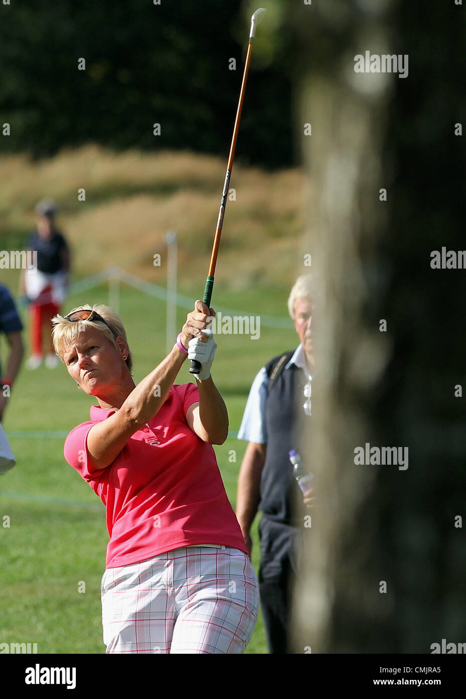 17.8.12 England's Trish Johnson in action during the second round of