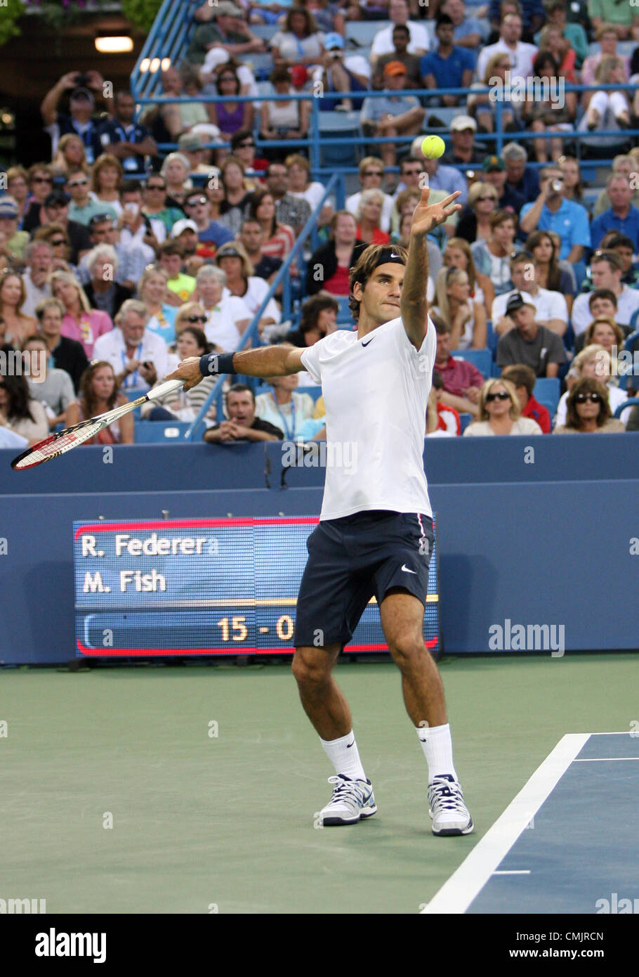 Cincinnati, Ohio, USA. August 17th, 2012. Cincinnati Masters Tennis