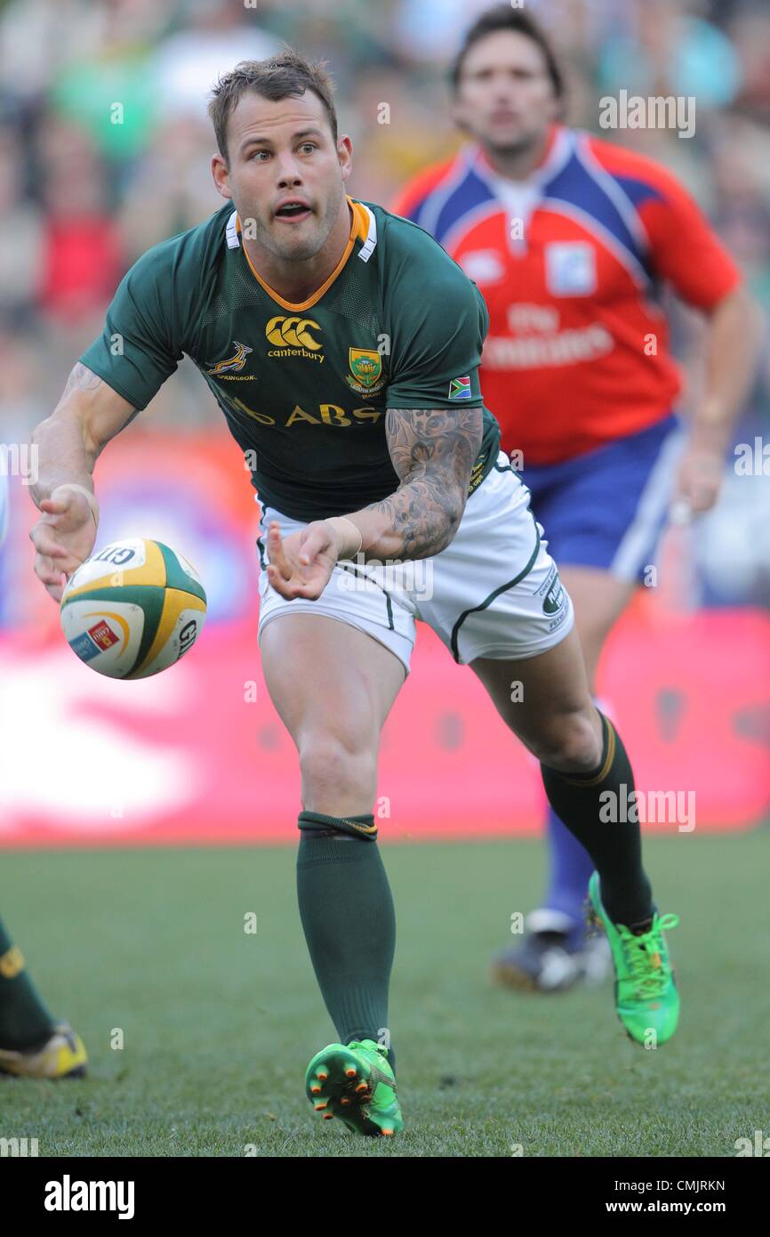 Cape Town South Africa August 18 Springbok Scrumhalf Francois Stock Photo Alamy