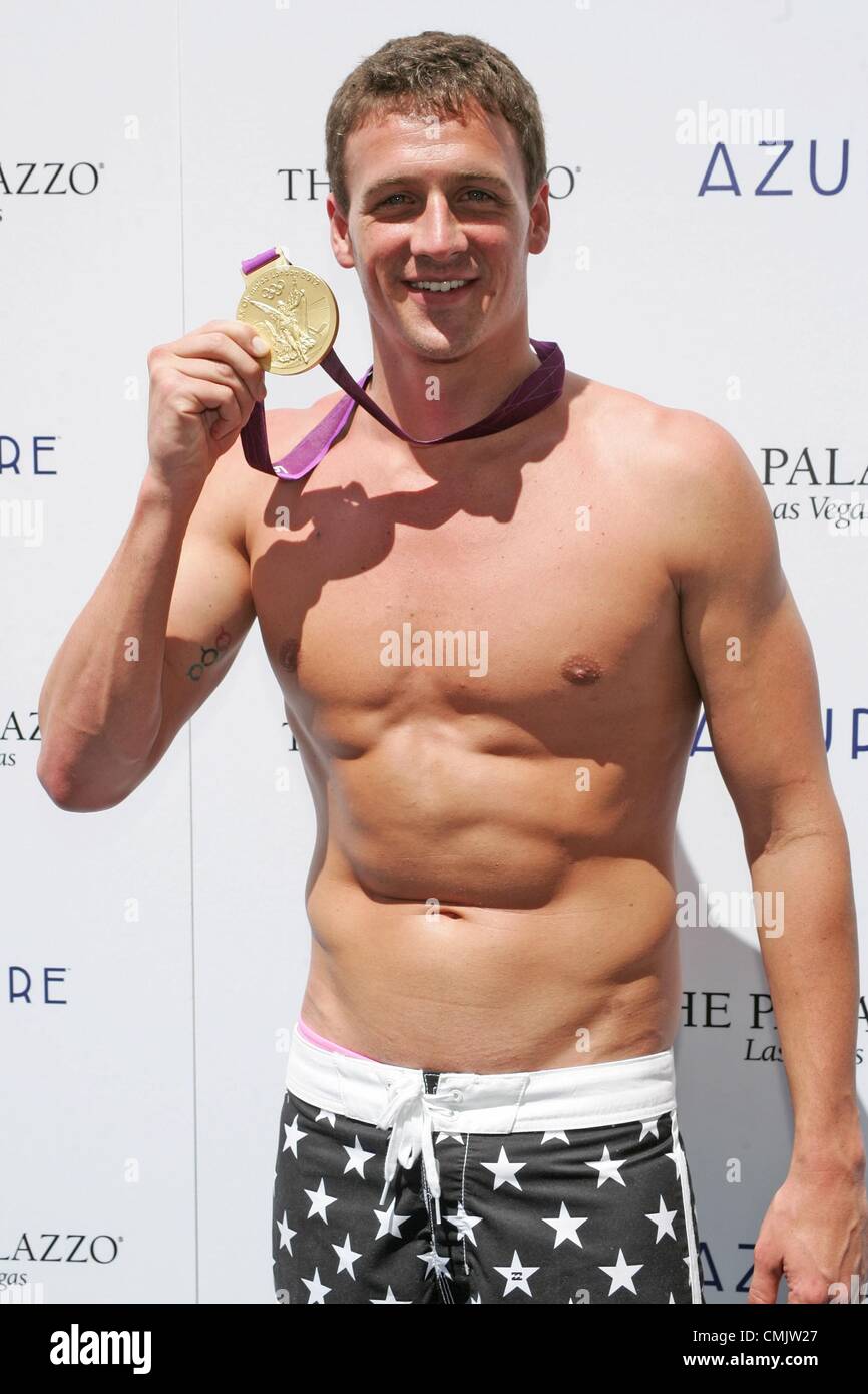 Ryan Lochte inside for Olympic Gold Medalist Ryan Lochte at Azure Pool
