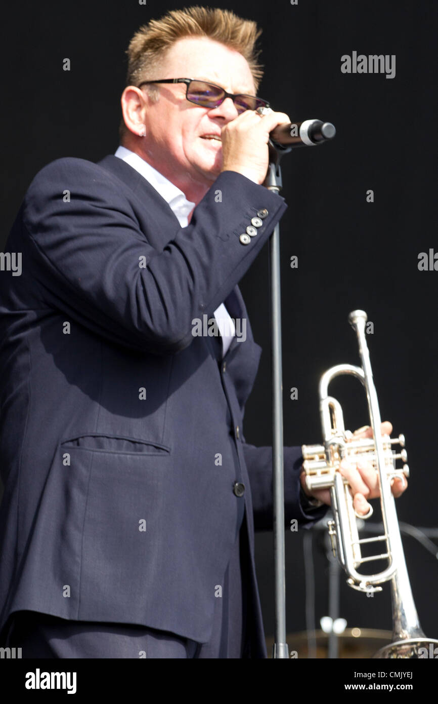 Madness Performs at V Festival Chelmsford, AUGUST 19, 2012 in Chelmsford, UK Stock Photo