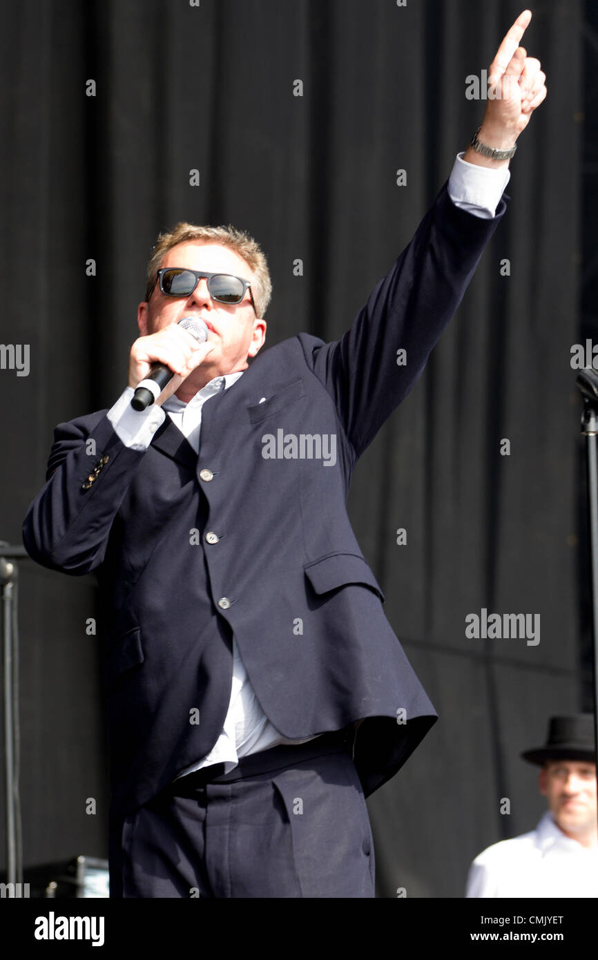 Madness Performs at V Festival Chelmsford, AUGUST 19, 2012 in Chelmsford, UK Stock Photo