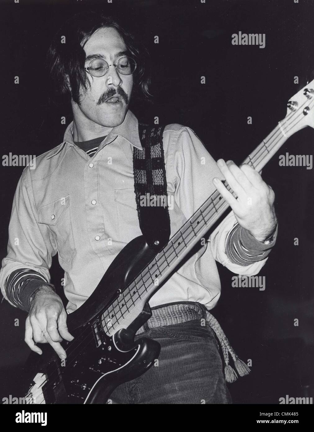 CREEDENCE CLEARWATER REVIVAL.Stu Cook.Supplied by   Photos, inc.(Credit Image: Â© Supplied By Globe Photos, Inc/Globe Photos/ZUMAPRESS.com) Stock Photo