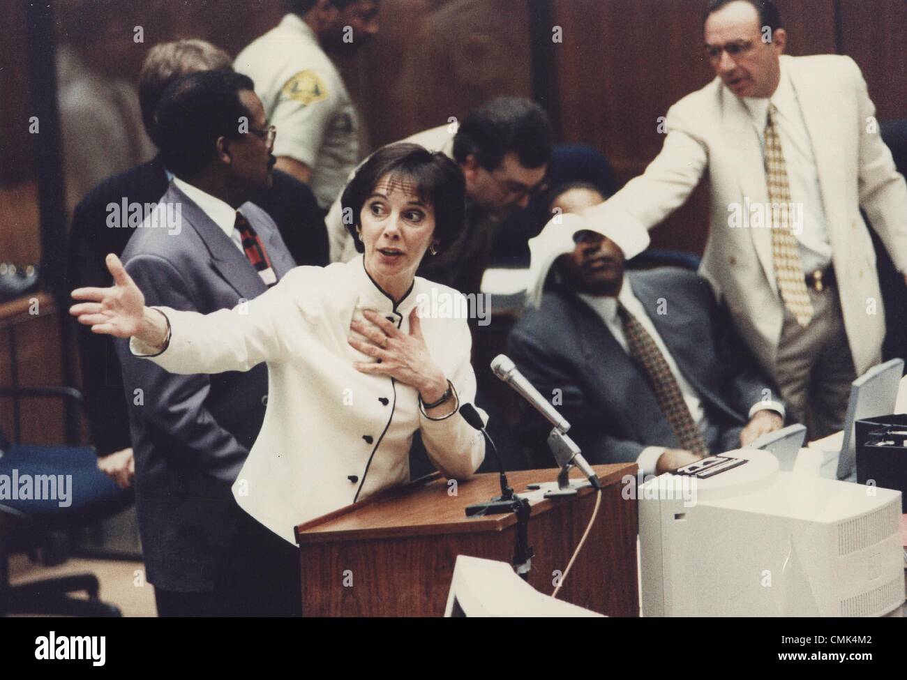 MARCIA CLARK.O.J. Simpson Trial.Supplied by Photos, inc.(Credit Image: Â©  Supplied By Globe Photos, Inc/Globe Photos/ZUMAPRESS.com Stock Photo - Alamy