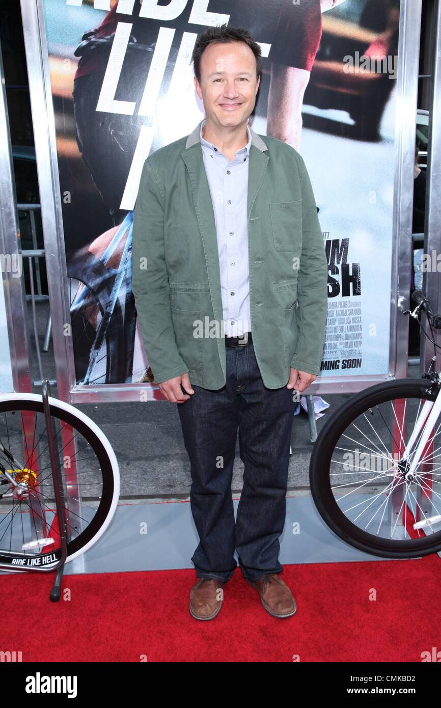 USA. John Kamps at arrivals for PREMIUM RUSH Premiere, Regal Union Square Stadium 14, New York, NY August 22, 2012. Photo By: Andres Otero/Everett Collection Stock Photo