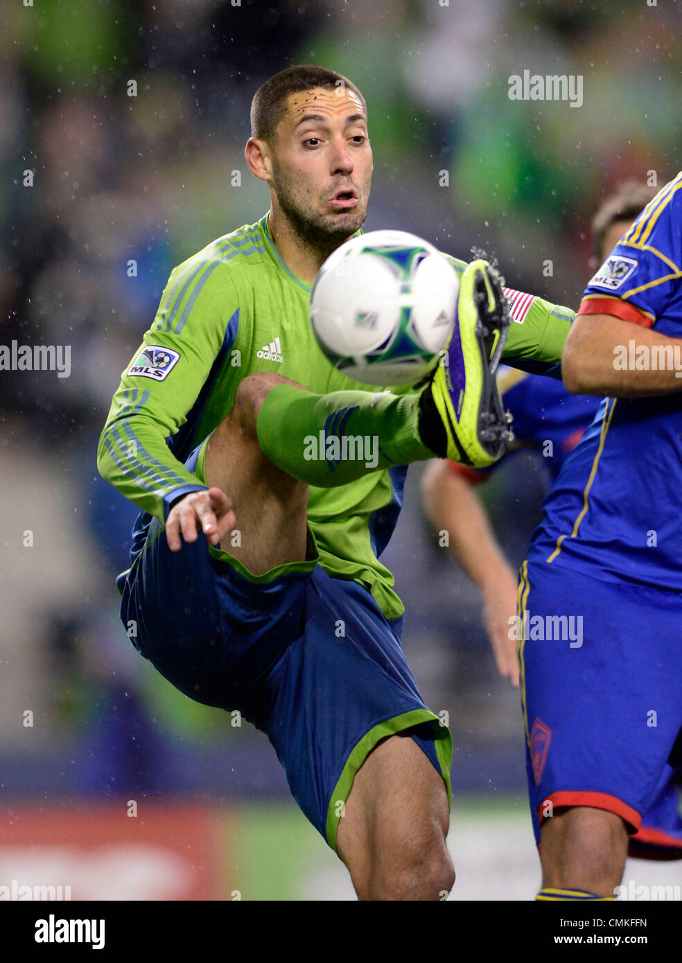 October 30, 2013. Seattle Sounders FC forward Clint Dempsey #2 in action  against the Colorado Rapids