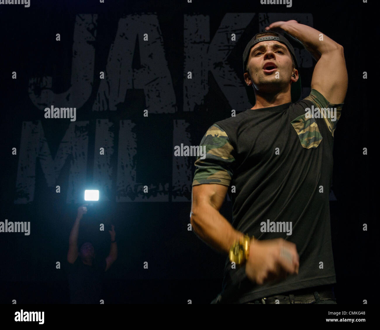 Miami, Florida, USA. 1st Nov, 2013. Singer rapper JAKER MILLER live on ...