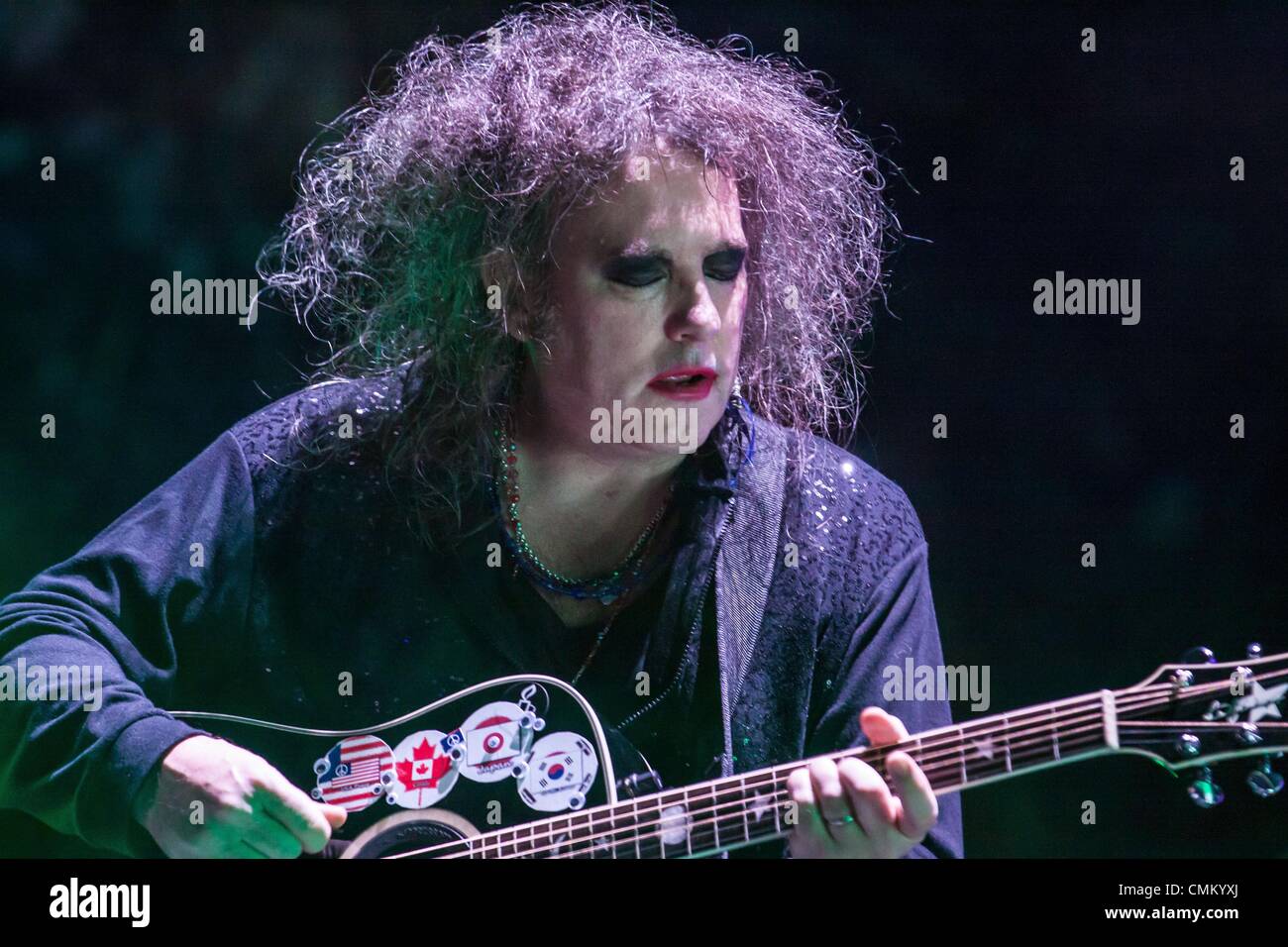 New Orleans, Louisiana, USA. 3rd Nov, 2013. Lead Singer ROBERT SMITH of