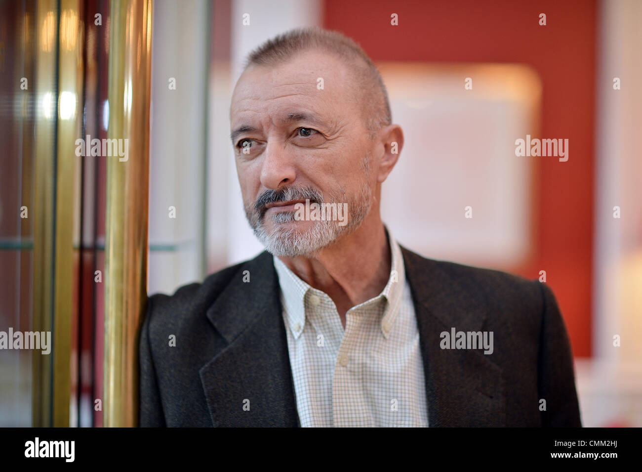 Berlin, Germany. 04th Nov, 2013. Spanish author Arturo Pérez Reverte ...