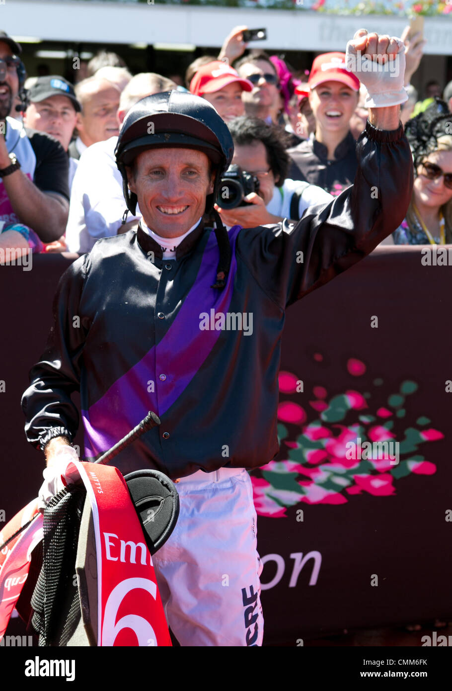 Damien oliver melbourne cup hires stock photography and images Alamy