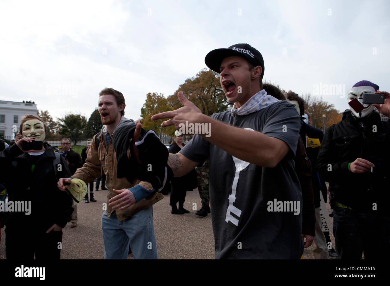 Washington, DC USA. 5th Nov, 2013. Thousands of Anonymous members and ...