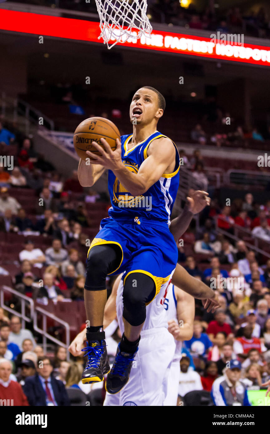 Download Steph Curry Shooting A Three-Pointer Wallpaper