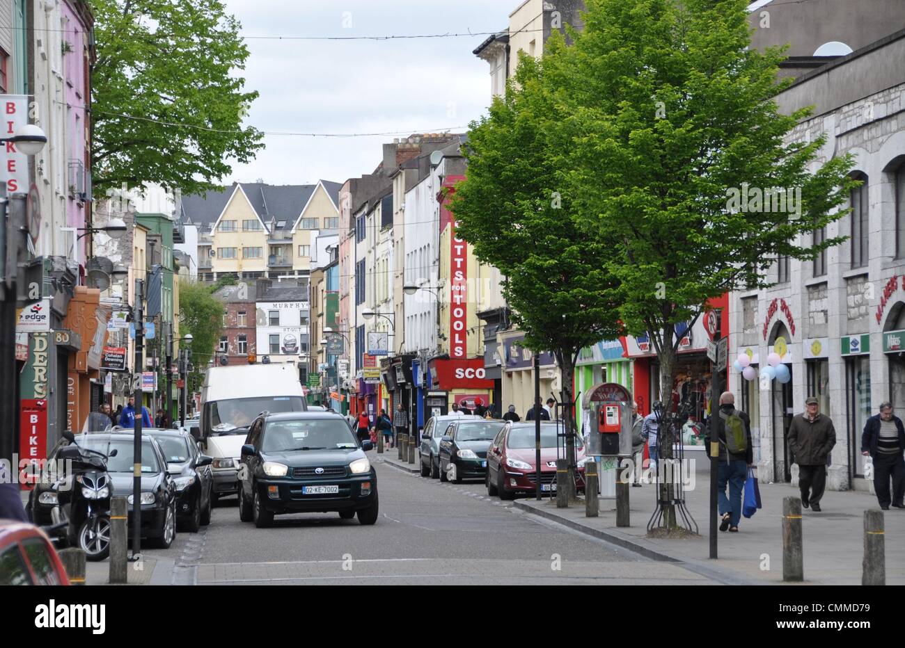 North Main Street in downtown Cork, photo taken May 24, 2013. With a