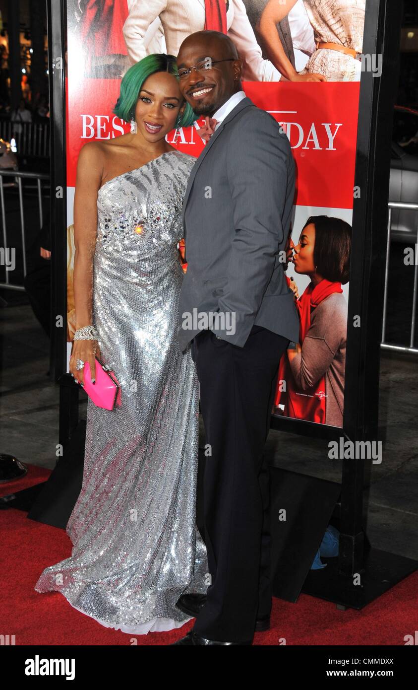 Los Angeles, CA, USA. 5th Nov, 2013. Lil Mama, Taye Diggs at arrivals