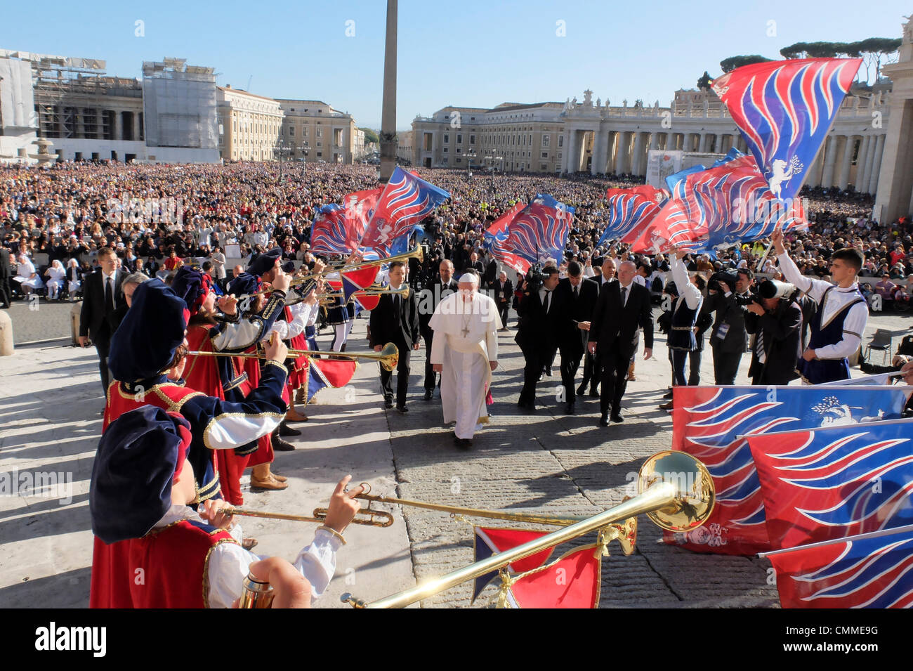 Vatican, Rome, Italy . 06th Nov, 2013. Vatican Pope Francis, general ...
