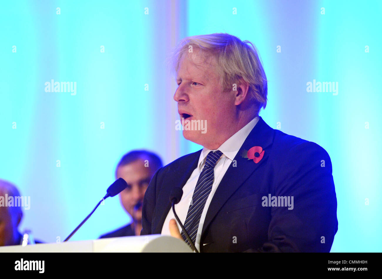 London, UK. 5th November 2013. Boris Johnson meets the Londoners at People's Question Time held at Imperial College London 05/11/2013 Credit:  JOHNNY ARMSTEAD/Alamy Live News Stock Photo