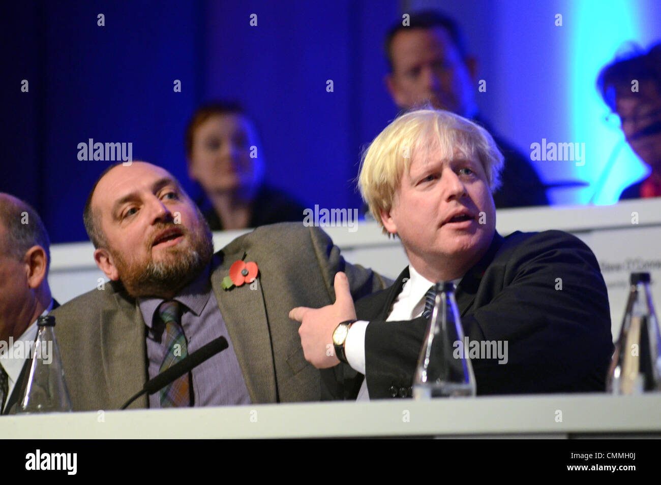 London, UK. 5th November 2013. Boris Johnson meets the Londoners at People's Question Time held at Imperial College London 05/11/2013 Credit:  JOHNNY ARMSTEAD/Alamy Live News Stock Photo