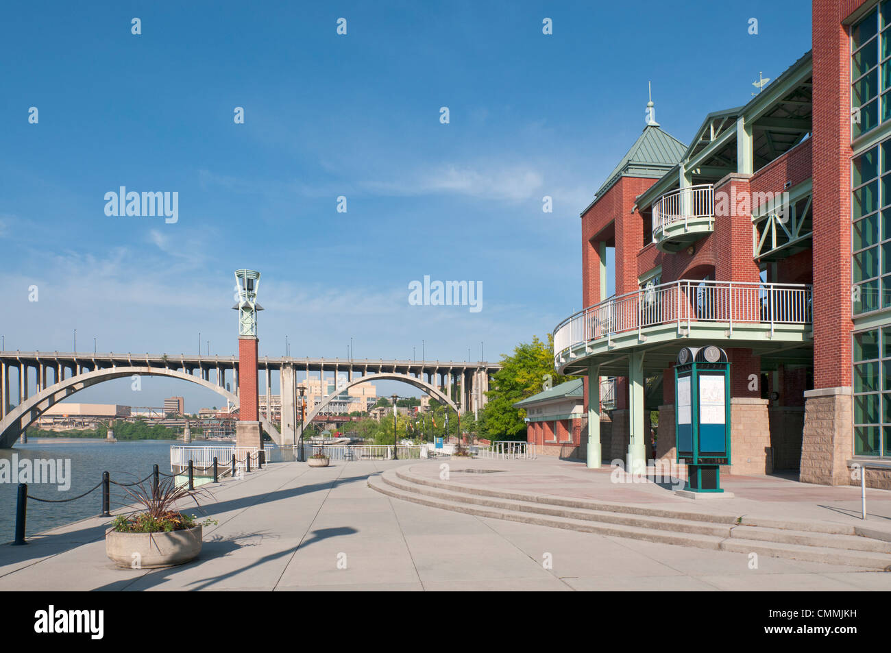 Tennessee, Knoxville, Volunteer Landing along the Tennessee River Stock