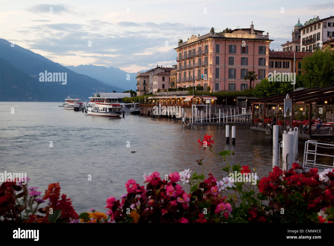 Town of Bellagio, Lake Como, Lombardy, Italian Lakes, Italy, Europe Stock Photo