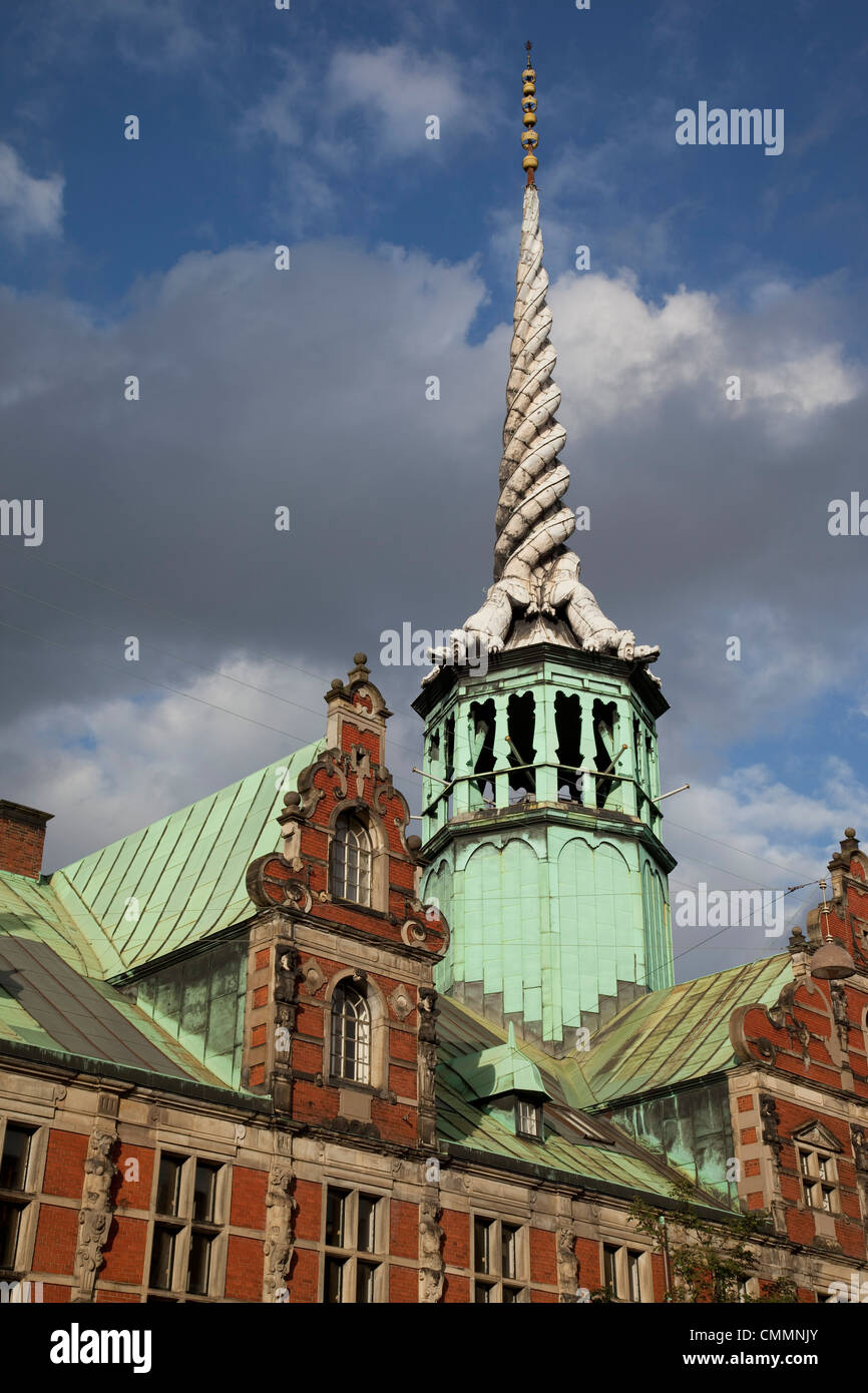 Old Stock Exchange, Copenhagen, Denmark, Scandinavia, Europe Stock Photo