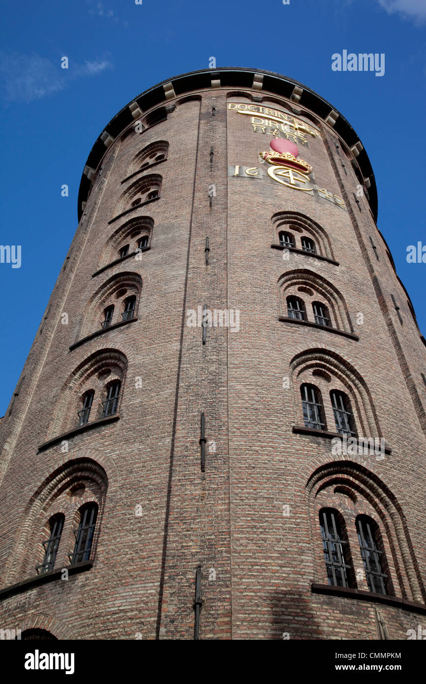 The Round Tower, Copenhagen, Denmark, Scandinavia, Europe Stock Photo