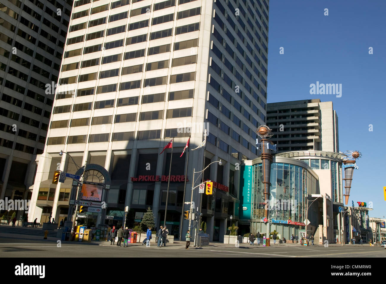 Yonge & Eglington Streets, Toronto Ontario Stock Photo Alamy