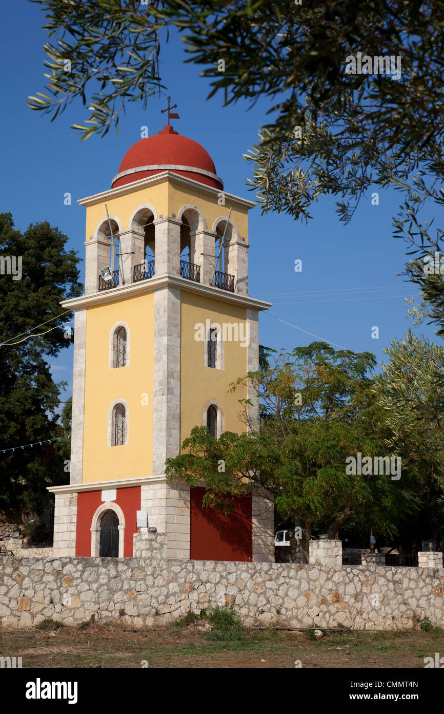 Church, Keri Peninsula, Zakynthos, Ionian Islands, Greek Islands, Greece, Europe Stock Photo