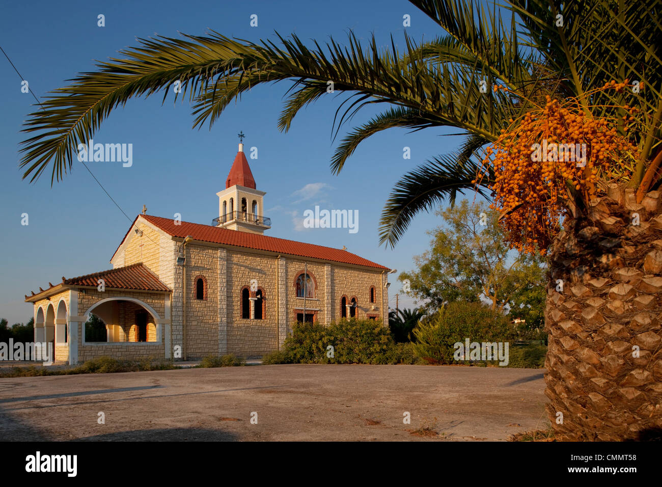 Church, Keri Peninsula, Zakynthos, Ionian Islands, Greek Islands, Greece, Europe Stock Photo
