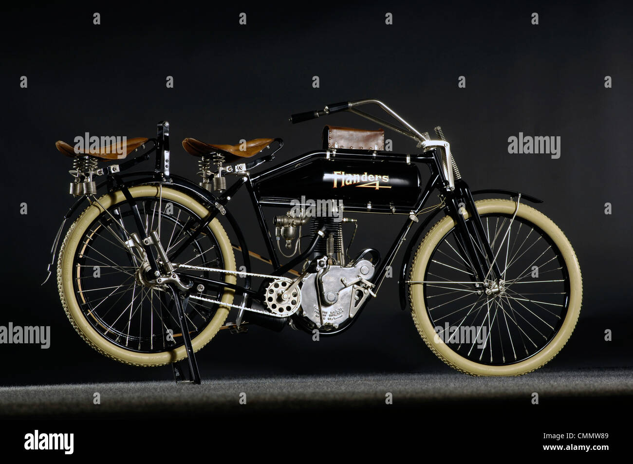 1912 Flanders beltdrive single Stock Photo