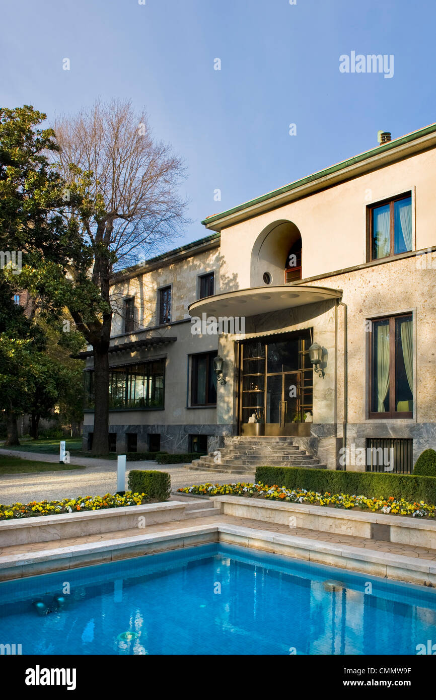 Villa Necchi Campiglio, Milan, Italy Stock Photo - Alamy