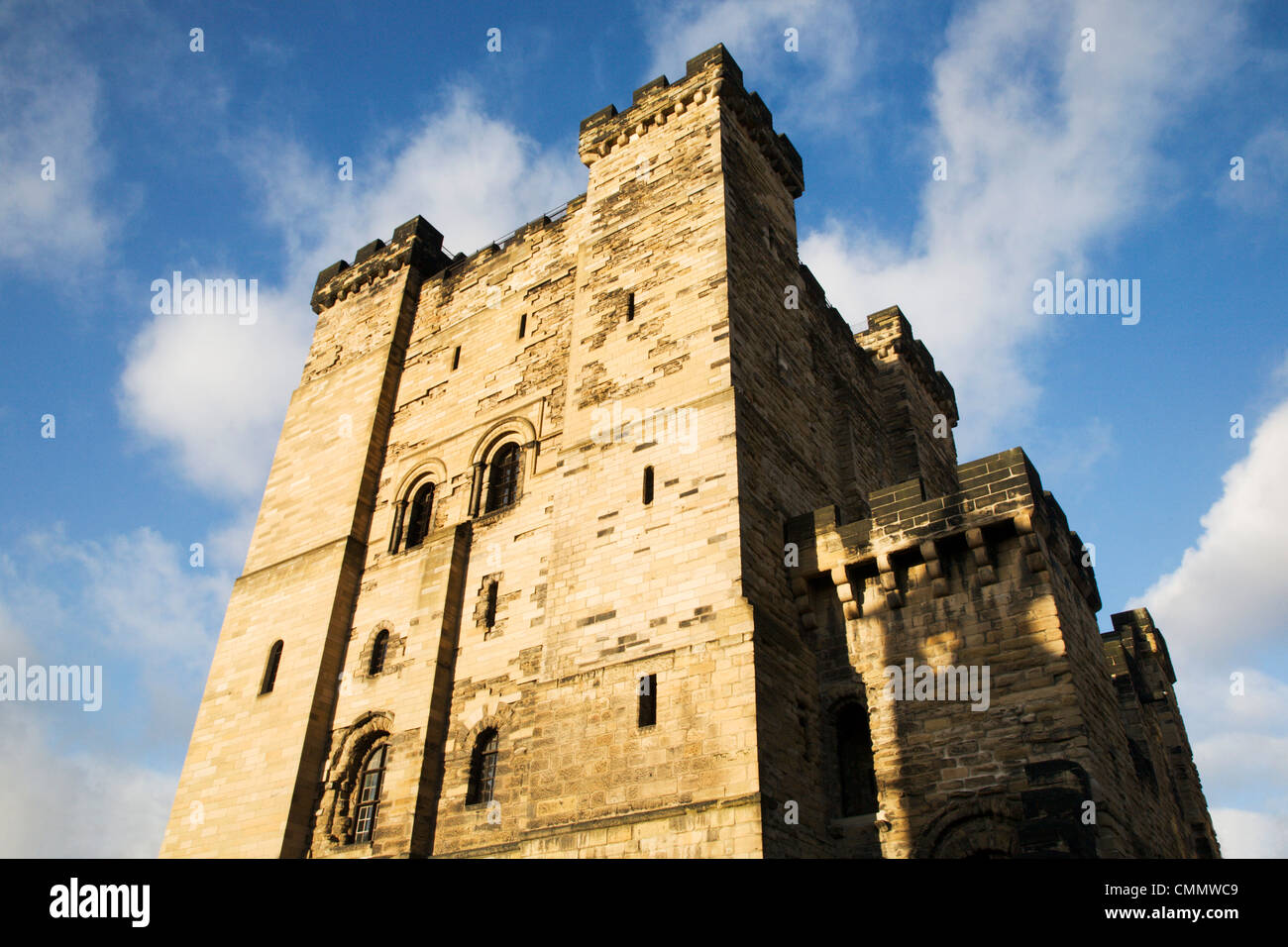 The Castle Keep, Newcastle upon Tyne, Tyne and Wear, England, United Kingdom, Europe Stock Photo