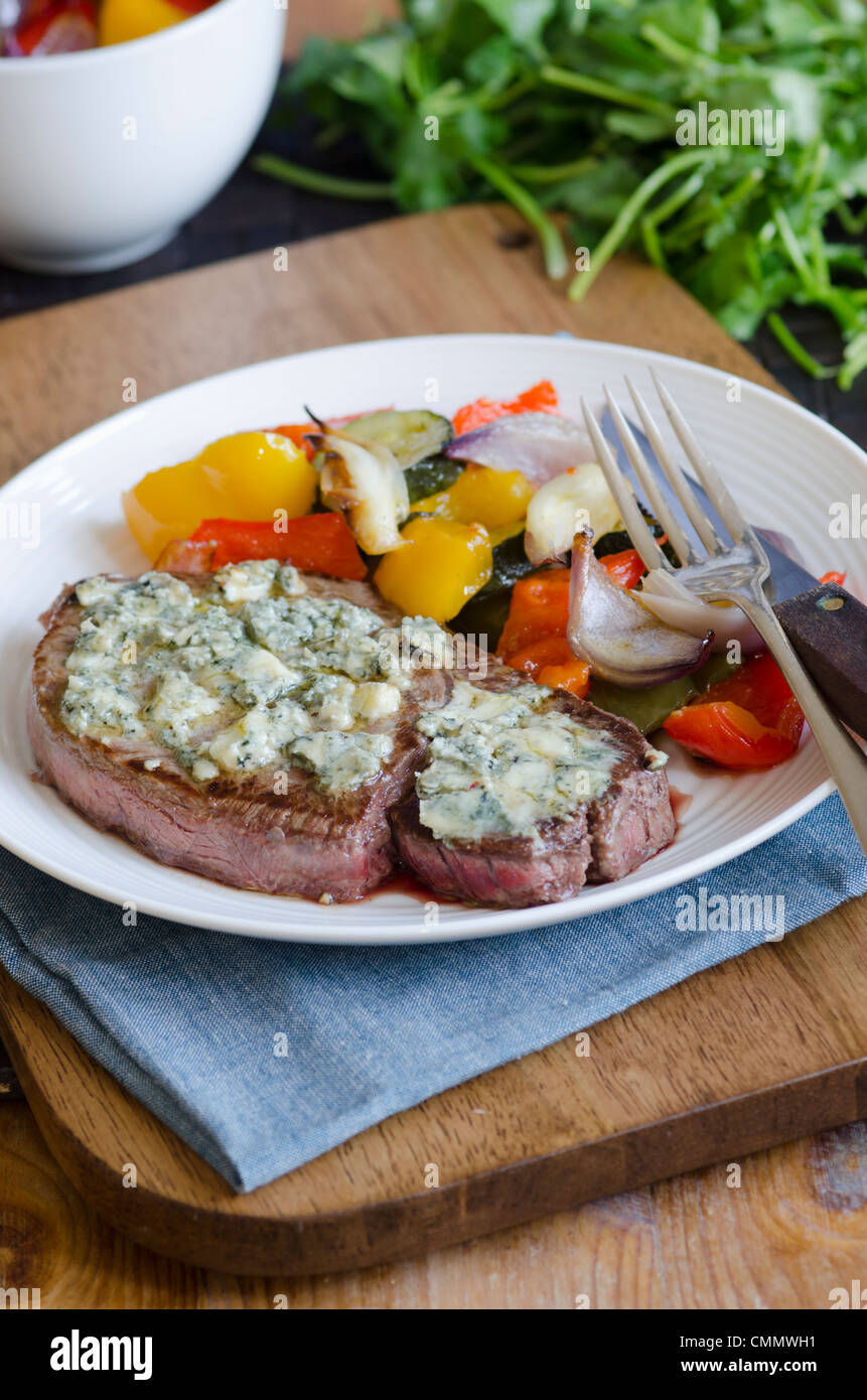 Curated visual reference: Gallery Detail: Roasted Steak Vegetables Herbs Hi Res Stock Photography And Images