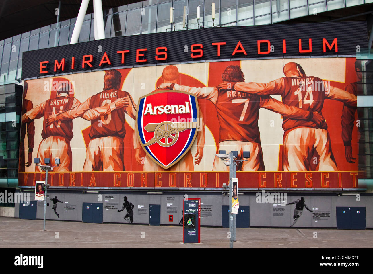 Arsenal football club Stock Photo