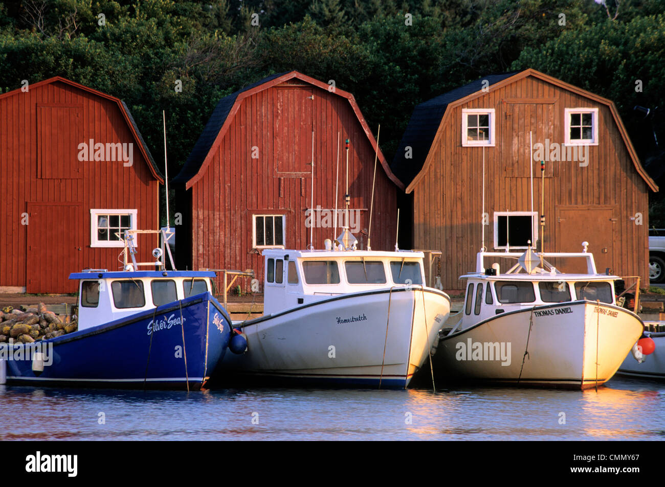 Malpeque Harbour, Prince County, Prince Edward Island. Stock Photo