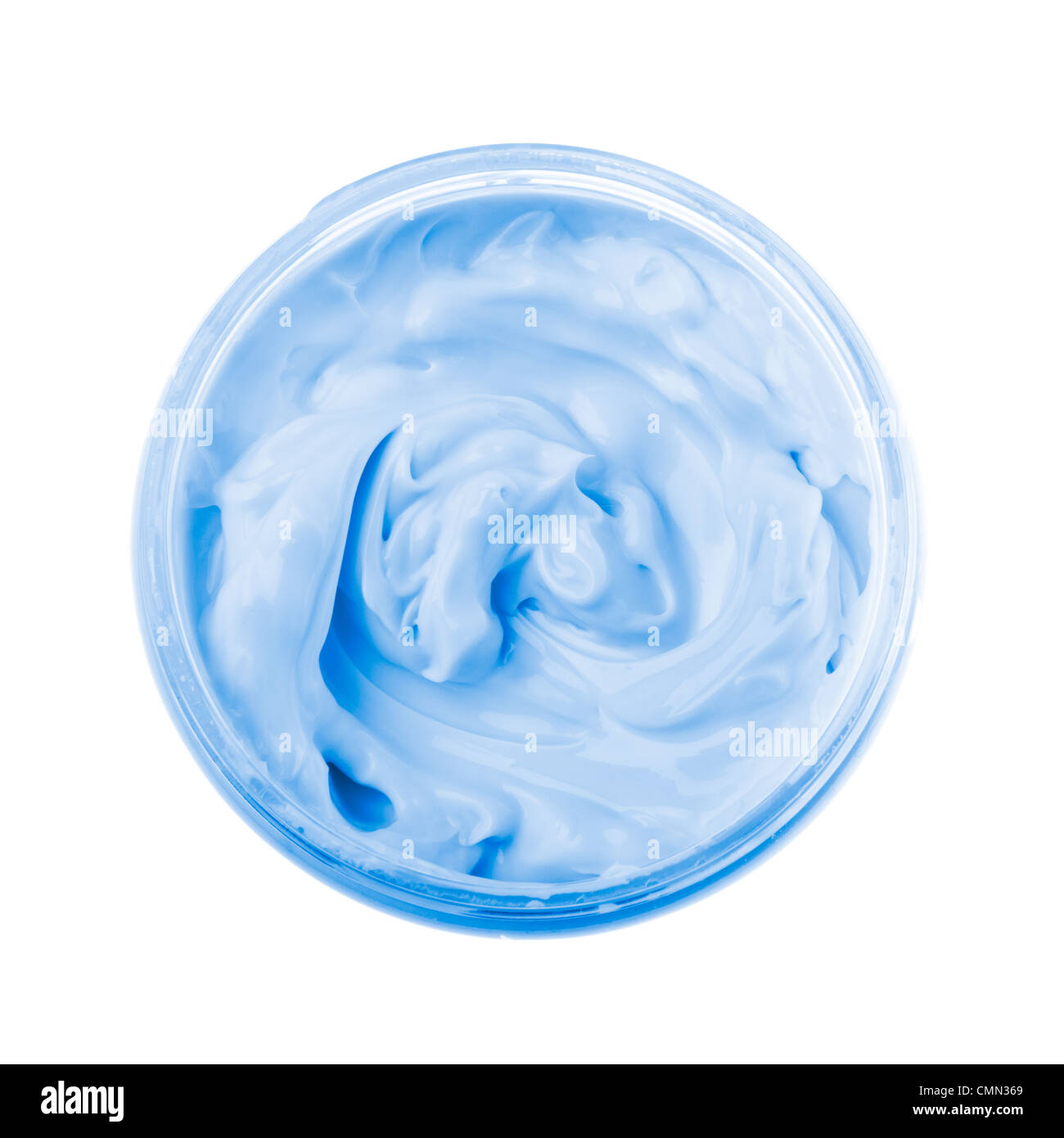 cosmetic cream in container isolated on white background Stock Photo ...