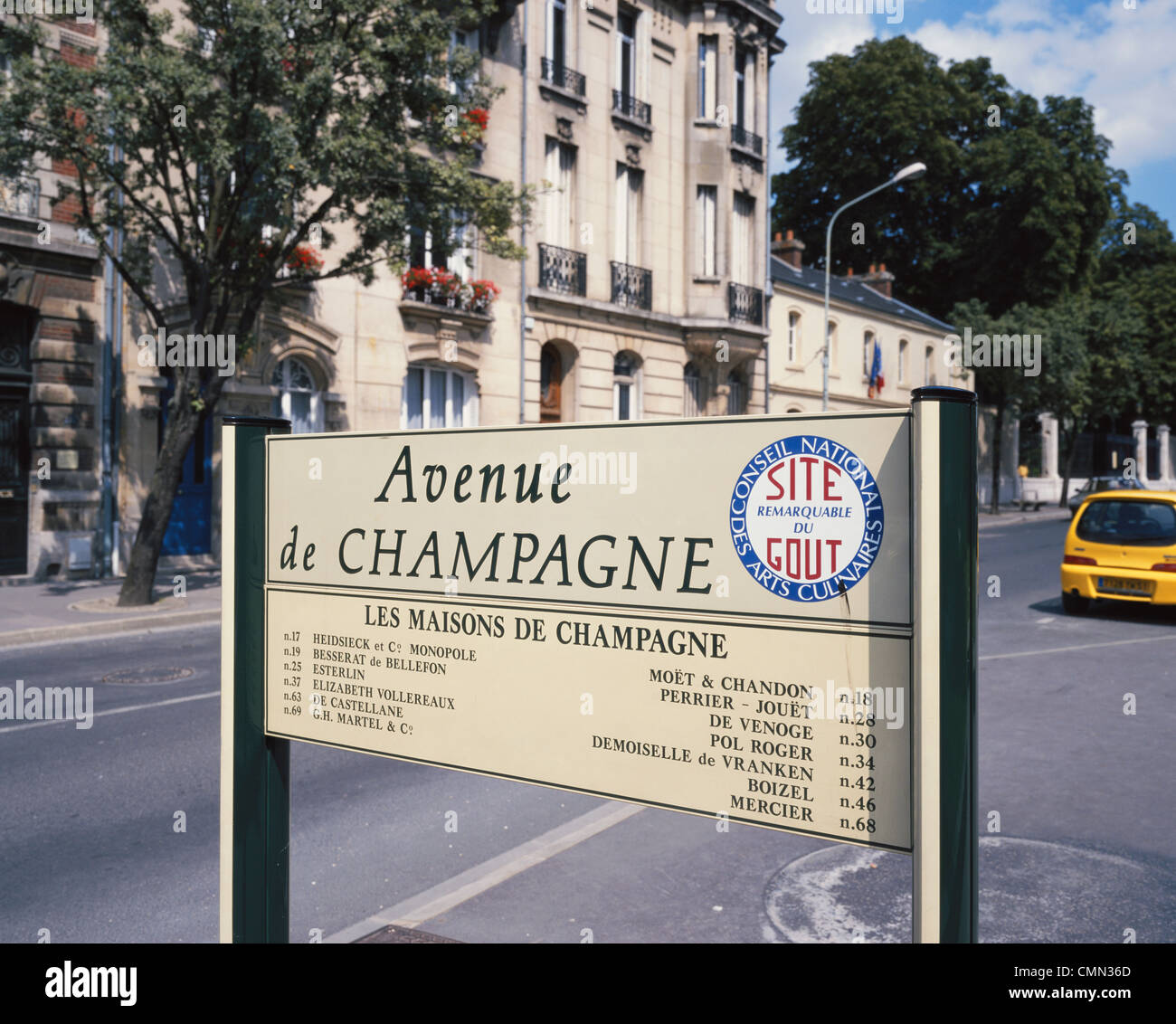 Moet Chandon House on Rue de Champagne. Epernay France Europe EU Stock  Photo - Alamy