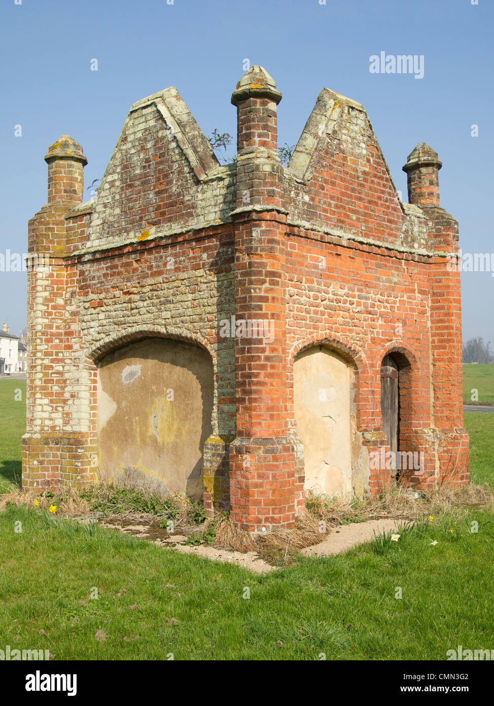 A 16th Century gradeII listed water conduit on the Green at Long
