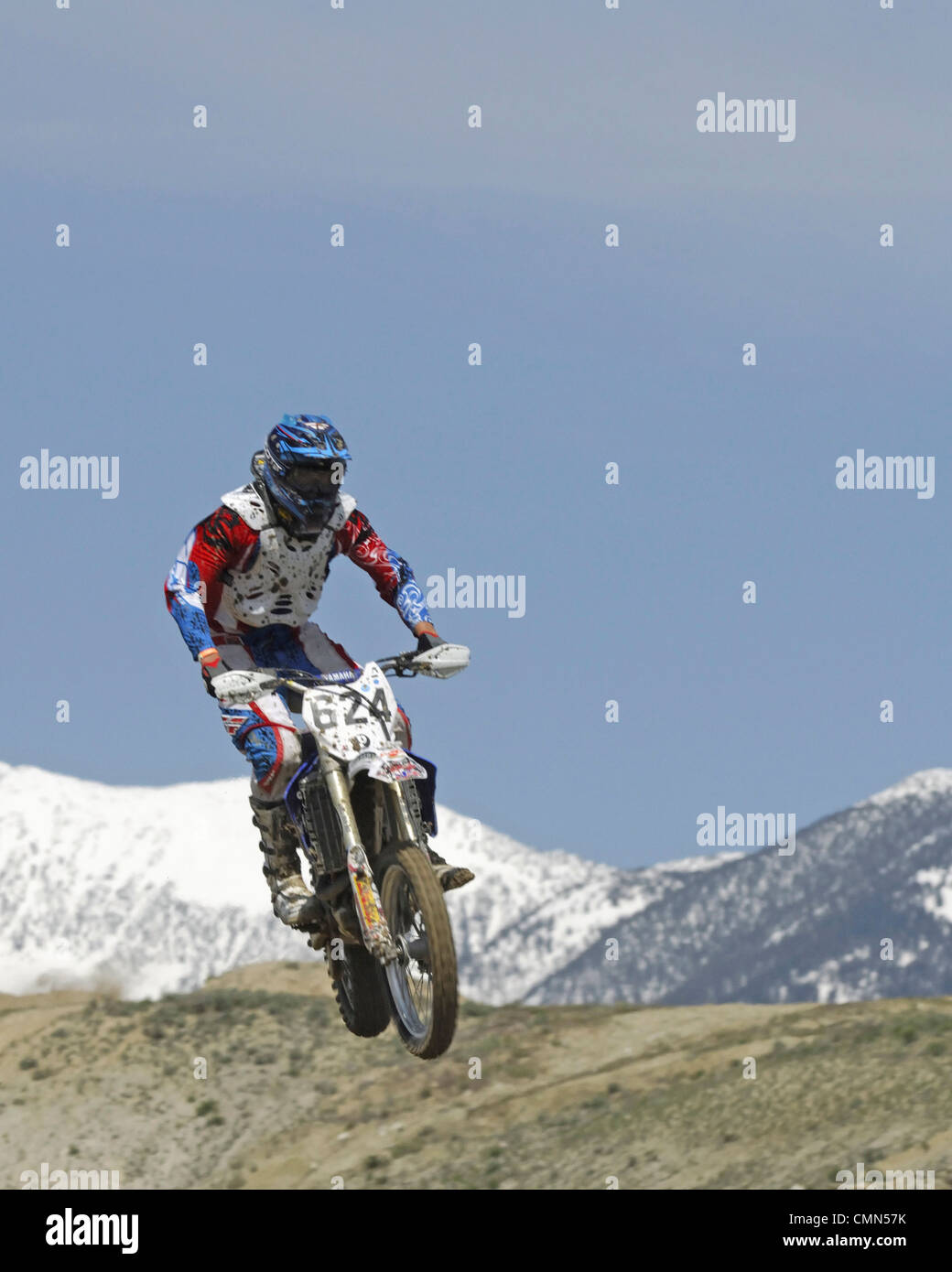 USA, Salmon, Idaho, Motocross Racing, Motorcycle Racing Stock Photo Alamy
