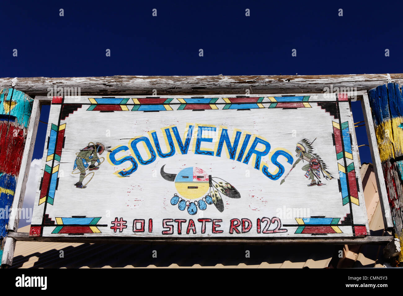 Continental Divide, New Mexico, United States. Route 66 Stock Photo Alamy