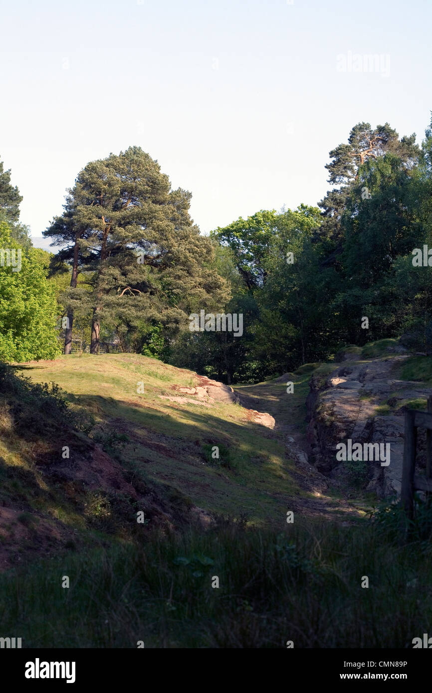 The Engine Vein Mine worked since The Bronze Age Alderley Edge Cheshire
