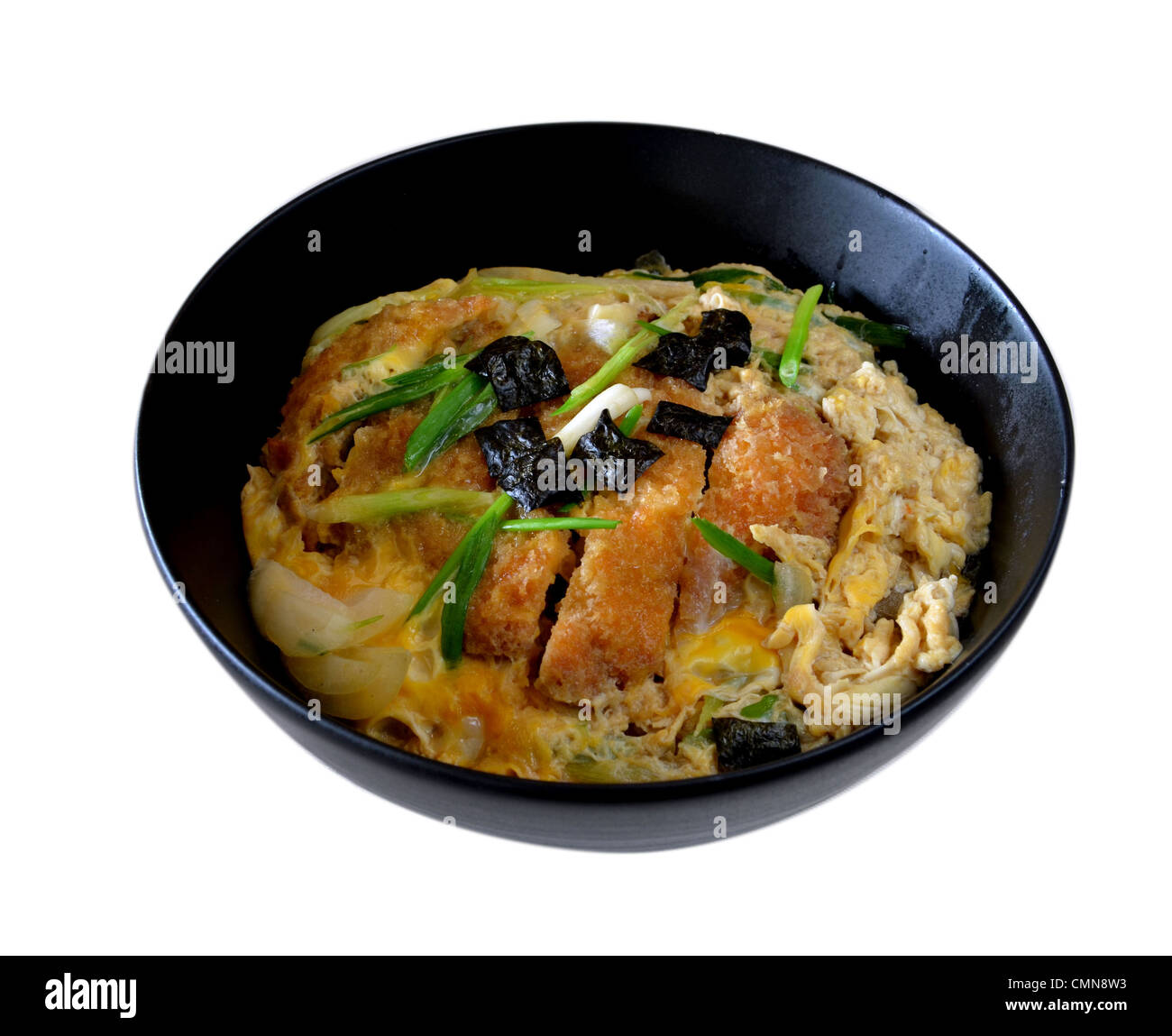 pork cutlet bowl , japanese food Stock Photo
