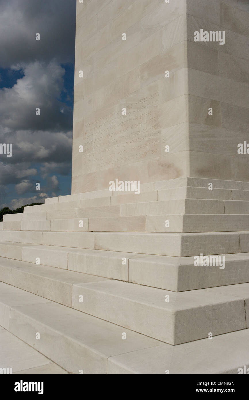 Canadian National Memorial on Vimy Ridge remembering the First World ...