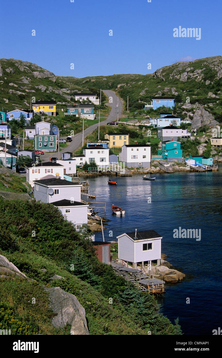 Rose BlancheHarbour, South West Coast, Newfoundland and Labrador Stock