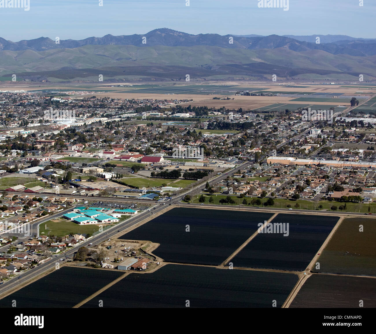 aerial photograph Santa Maria, California Stock Photo 47183317 Alamy